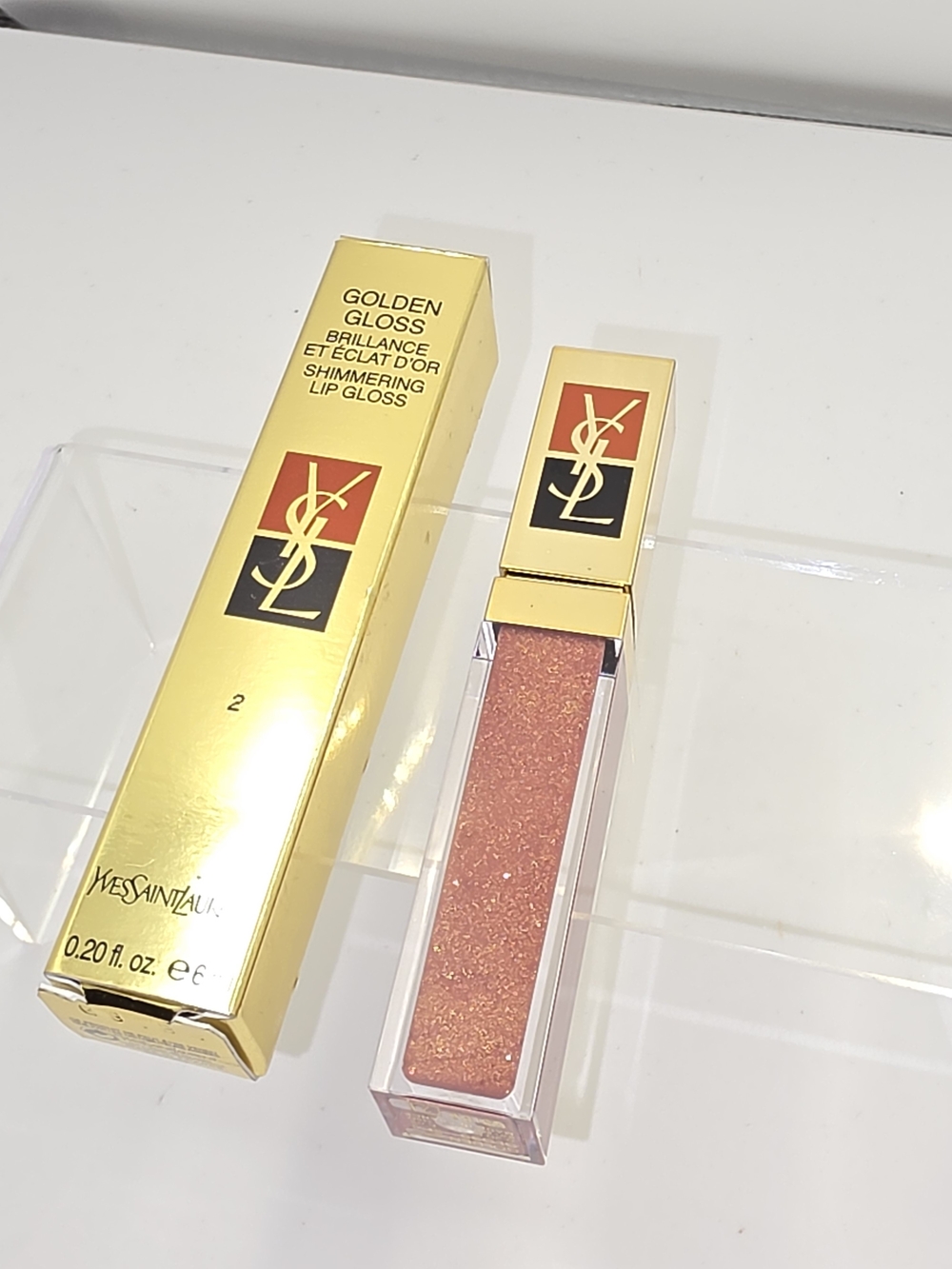 YSL Golden Gloss - #2 - "Golden Praline" **RARE!!**